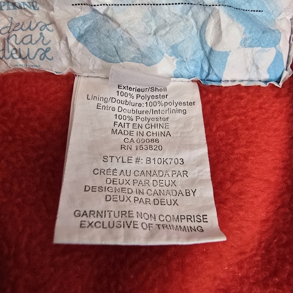 Deux Par Deux Toddler One Piece Snowsuit 18 Months - Picture 5 of 10